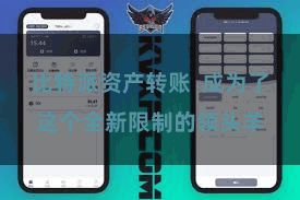 比特派资产转账 成为了这个全新限制的领头羊