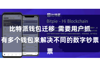 比特派钱包迁移  需要用户抓有多个钱包来解决不同的数字钞票